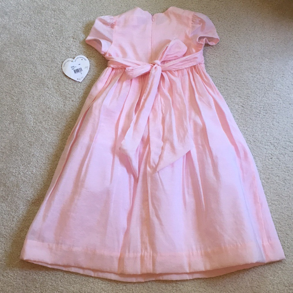 NWT gorgeous Hartstrings embroidered rose dress - Picture 6 of 8